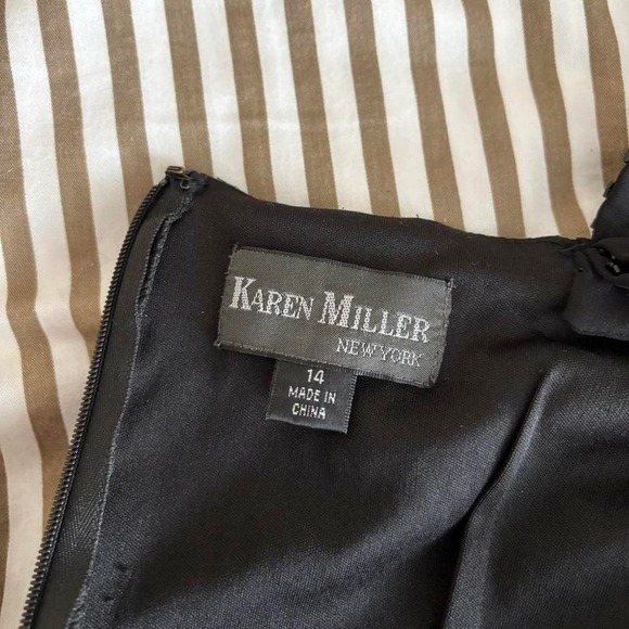 VINTAGE BLACK MAXI DRESS - Picture 5 of 5